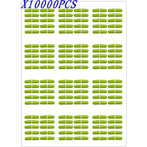 [ Fly Eagle ] 10000PCS GREEN MEMORY FOAM EAR PLUGS - SOFT & COMFORTABLE - FOR SLEEP & NOISY ENVIROMENTS