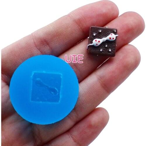 GYL038U 13.4mm Bow Cake Silicone Mold Fondant Cake Decoration Candy Resin Clay Earrings Necklace Craft Soap Candle FOOD SAFE