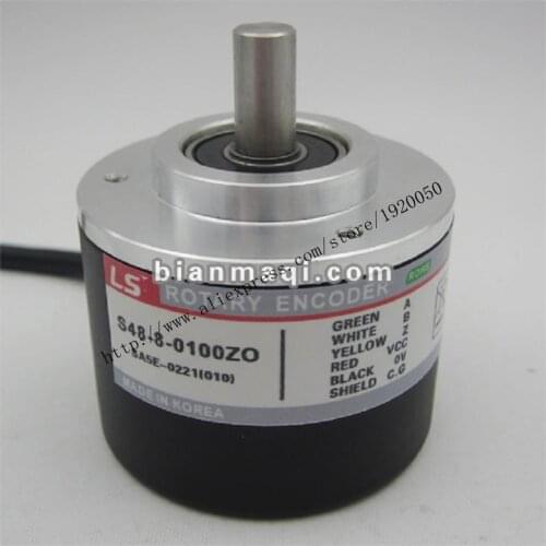 Korean series Maikebien S48-8-0100ZO rotary encoder solid shaft 8mm 100 48mm outer diameter line