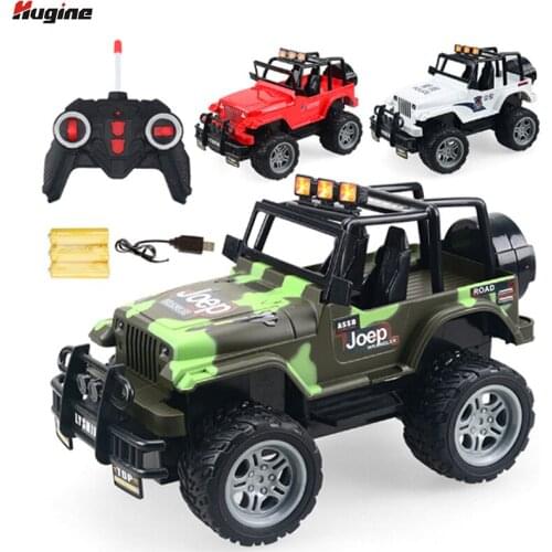 RC Car Childrens Toy Racing Off-Road Electric Remote Control Car 1:18 Scale Vehicle 4CH Kids Hobby Toys Model Christmas Gifts