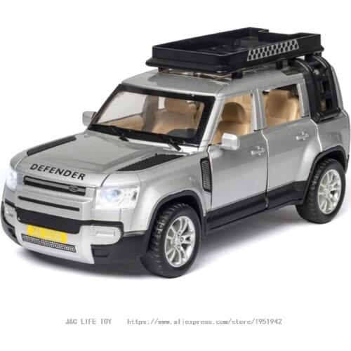 1:32 Toy Car Rover DEFENDER OFF ROAD SUV Metal Toy Alloy Car Diecasts & Toy Vehicles Car Model High Simulation Toys For Children