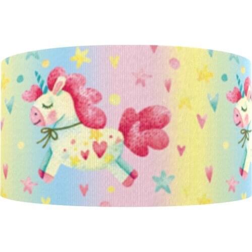 5yards Animal Horse Grosgrain Ribbon Fabric Bow-knot DIY Wrapping/Party/Art Sewing Crafts Home Packing Gift,5Yc16620