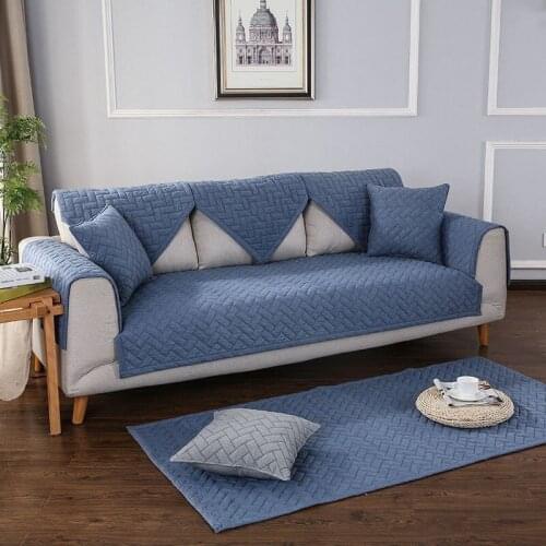 Classic Elegant Woven Design Sofa Couch Cover Towel Cotton Non-slip Cushion Cover Baby Mattress Bay Window Pad Carpet Yoga Mat
