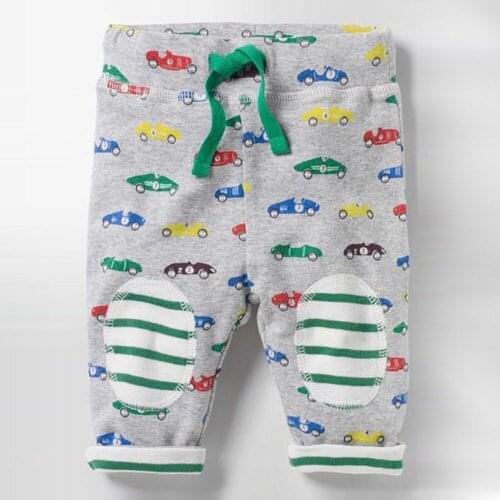 Jumping Meters Racing Car Boys Cotton Pants Children Trousers 2018 New Autumn Winter Baby Clothes Sweaterpants Kids Leggings