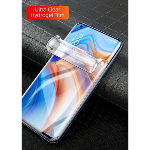 2pcs Screen Protector Hydrogel Film Matte Anti Blue Ray Not Glass For OPPO Reno 2 2F 3 5 Pro 10x A91 Find X X2 zoom Protective