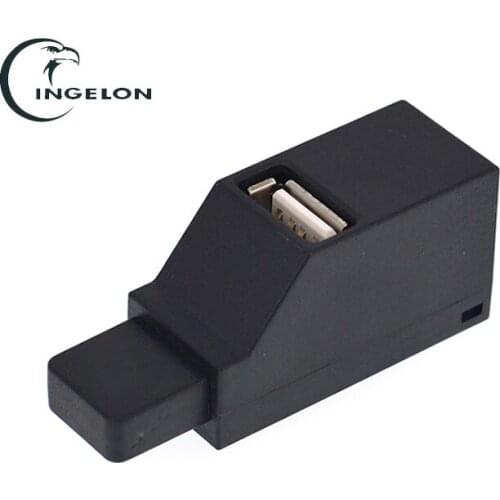 INGELON use 2.0 hub usb multiple USB Hub 2 Port High Speed usb splitter Slim Hubs for Computer for samsung galaxy s9