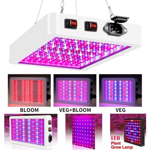 Led Plant Growing Veg Bloom Phyto Lamp Hydroponic Growth Light Greenhouse Fito Light Vegetable Seedling Plant Grow Lighting D30