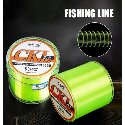 500m Fishing Line Super Strong Pull Cut Water Quickly Wear Resistant Bite Resistant Sea Rod Fishing Line B2Cshop