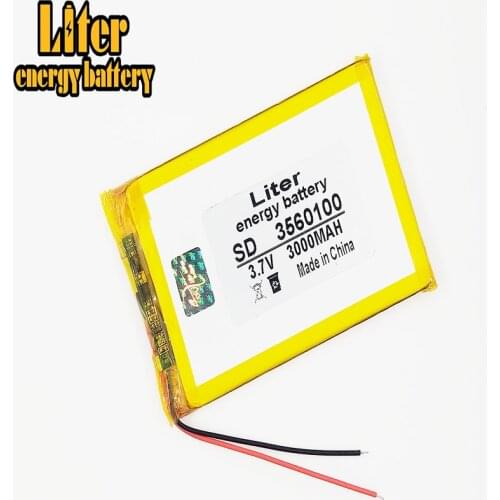 3.7V,3000mAH,3560100 PLIB ( polymer lithium ion battery ) Li-ion battery for tablet pc,GPS,mp3,mp4,cell phone,speaker