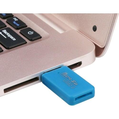 Mini Portable USB 2.0 TF Micro SD Memory Card Reader for PC Laptop Computer for Memory Stick card reader drop shipping