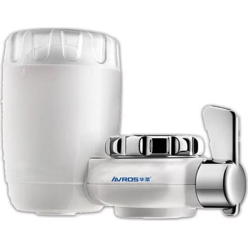 Tap Water Purifier Clean Kitchen Faucet Washable Ceramic Percolator Water Filter Filtro Rust Bacteria Removal Replacement Filter