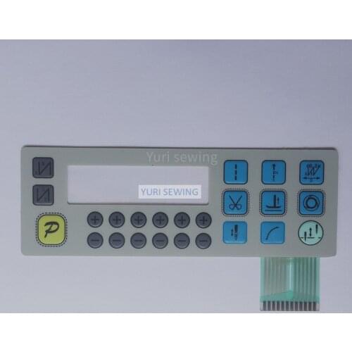 Powermax 57-55/58-55 control box panel sheet operation board sticker membrane keypad paper auto industrial sewing machine part