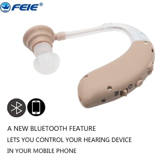 Hearing Aid USB Rechargeable Hearing Aids Mini BTE Invisible Wireless Bluetooth For The Elderly Hearing Loss Device S-25A