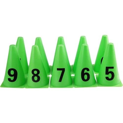 Football Cone Agile Training Equipment Football Training Equipment Cone of Agility Football Agility Bar Plastic Cone