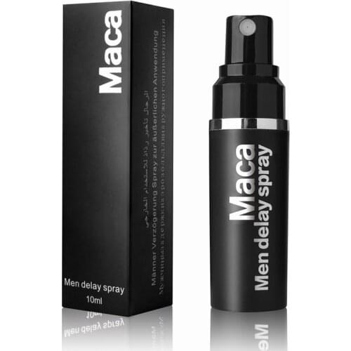 10ML Men Delay Spray Male External Use Anti Premature Ejaculation Prolong Sexual Time Product Sexual Erection Enhancer MACA