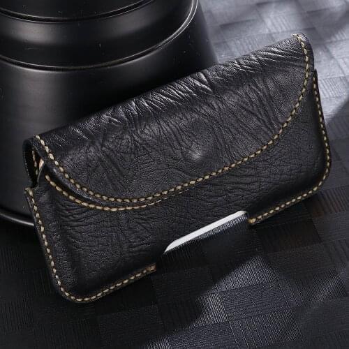 Belt Clip Phone Bag for Sony Xperia ZR Case Genuine Leather Holster for Sony Xperia ZR 4.55inch cover high quality