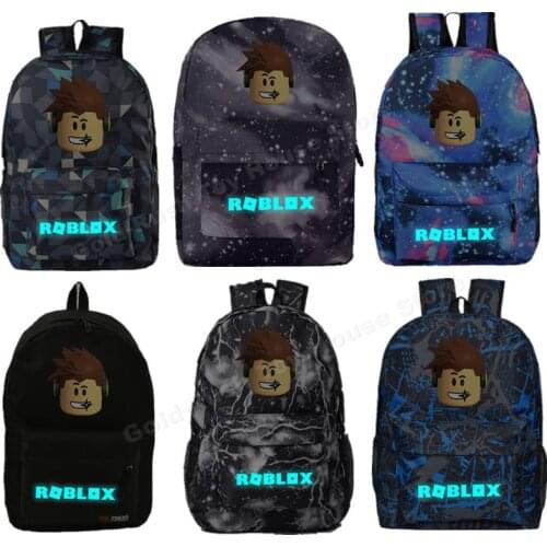 Roboloxs Luminous Boy Girl School Backpacks Girl College Bagpack Travel Laptop Shoulder Bag Anime Backpacks Mochila Escolar Gift