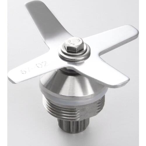 2pcs/set Kitchen Blender Parts Stainless Steel Blender Blade with Seal Ring fit for Vitamix 5200 Series 64, 48, 32 OZ