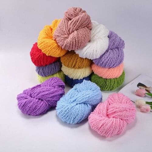 100g/ball Worsted 5 ply Multi color Soft Coral Velvet Yarn Wool Cashmere Yarn for Hand Knitting Crochet DIY Towel Thread FZ343