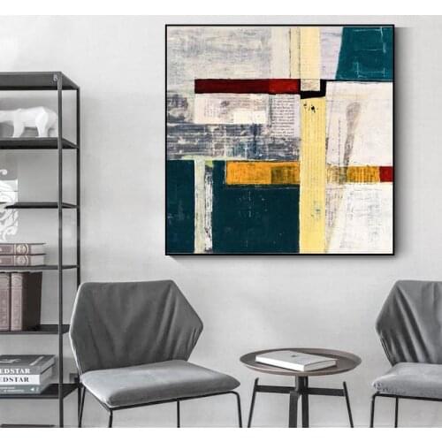 Abstract Graffiti Canvas Painting Modern Abstract Art Posters and Print Cuadros Wall Art Picture for Living Room Home Decoration