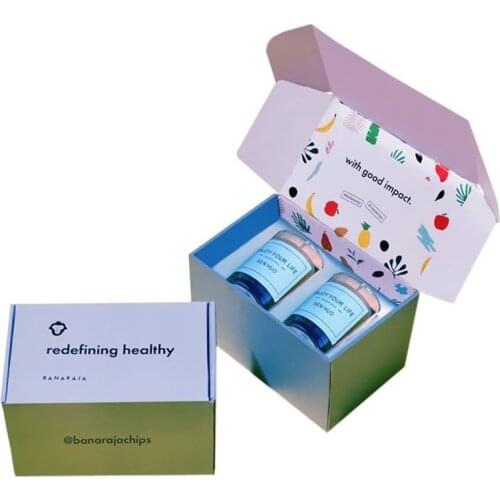 Eco-friendly personalized candle box packaging shipping boxes custom logo with insert