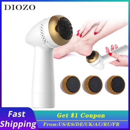 Electric Foot Grinding Machine Rechargeable Exfoliating Dead Skin Callus Remover Foot File Pedicure Care Tools