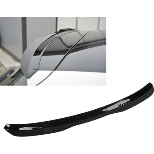 Spoiler wing rear spoiler car Gloss Black for Maxton Style Rear Roof Spoiler Extension Replacement for Mk5 R32 2005‑2008 car