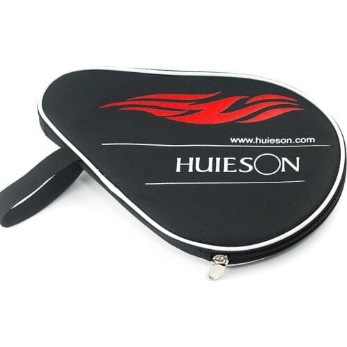 Huieson Gourd Table Tennis Racket Case Oxford Table Tennis Bat Carry Bag With Outer Zipper Bag For Table Tennis Ping Pong Balls