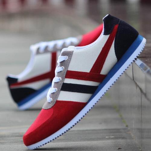 Casual Canvas Men Shoes Fashion Sneakers Spring Autumn New Plus Size 48 Low-cut Male Loafers Breathable Comfortable Promotion