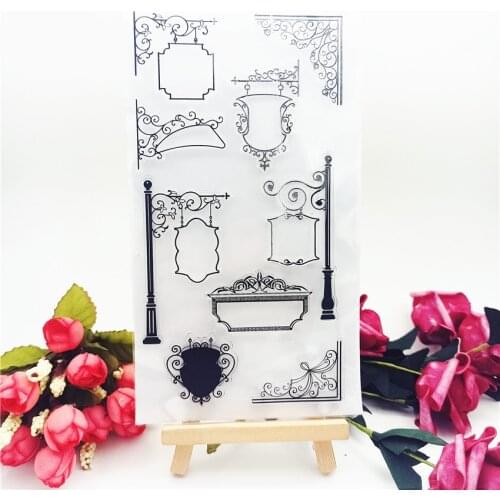 11*20CM Hot selling lamp alphabet transparent clear stamp / silicone seal roller stamp DIY scrapbook album / card production