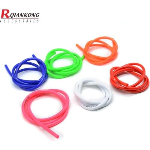 1M Colorful Gas Oil Hose Fuel Line Petrol Tube Pipe Hose For Motorcycle Dirt Pit Bike ATV promotion low price For Honda Suzuki