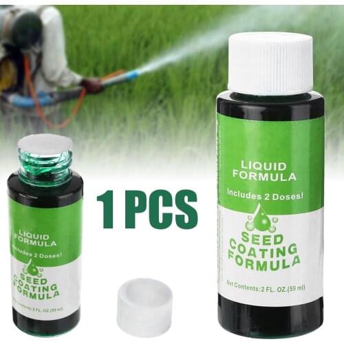 1PC 59ml Mousse Spray Liquid Home Seeding Lawn Care Growing Liquid Lawn Care Products Seed Watering Can Accessories