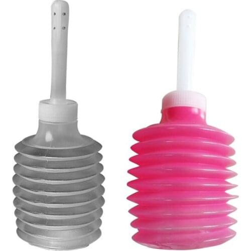 1PCSReusable Vaginal Irrigator Medical Grade Retractable Vagina Anal Douche Feminine Hygiene Enema Cleaner Rectal Syringe