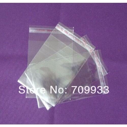 1000 pcs/lot(14*20cm)Plastic Packaging OPP Bag Jewelry craft Packaging bags wholesale Clear Self Adhesive Seal Plastic gift Bags