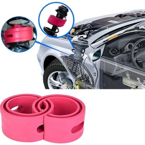 2pc Red Car Shock Absorber Buffer Spring Bumper Cushion Type A/ A+/B/ B+/ C/D/ E/ F Auto Shock Absorber Spring Bumper