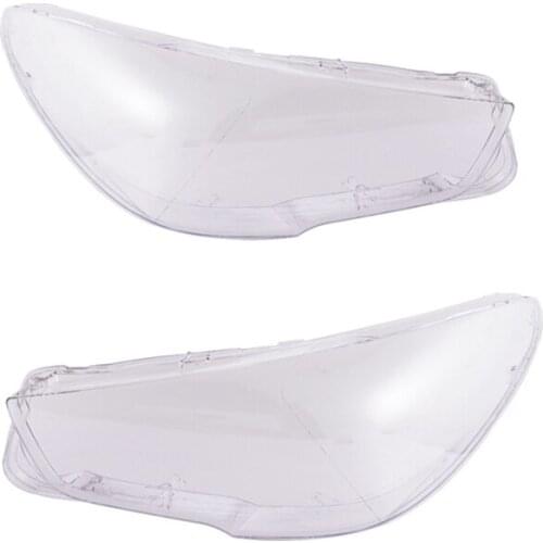 Car Front Headlight Clear Lens Cover Lampshade Shell Cover For-BMW F07 5 Series GT 520 528 530 535 550 2010-2017