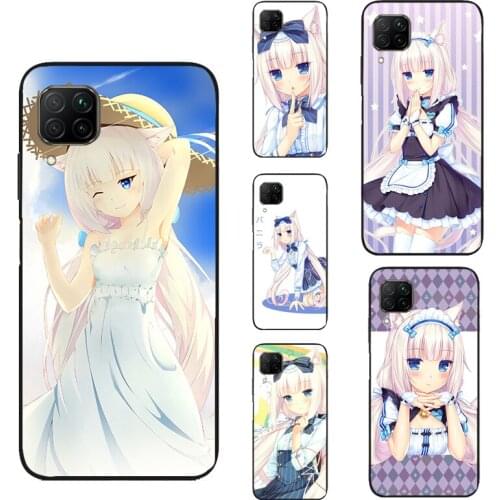 Vanilla Nekopara Anime For Huawei P30 P20 P40 Lite Nova 5T P Smart 2021 Case For Honor 20 Pro 9S 8X 9X 10X Lite