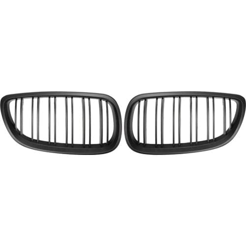 Black Front Kidney Grill Grille For Bmw E92 E93 M3 3 Series Coupe 2006-2010