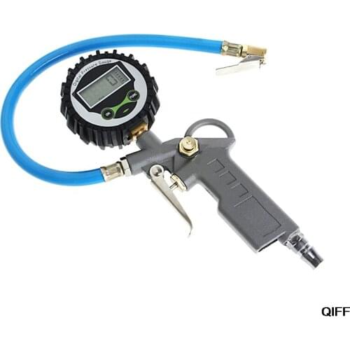 Digital Car Truck Air Tire Pressure Inflator Gauge LCD Dial Meter Vehicle Tester May06