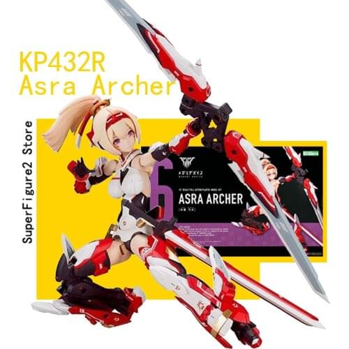 K o t obukiya Original Action Anime Figure Frame Arms Girl Asra Archer Megami Device 6 Kp432R Assembly Model Toys for Kids