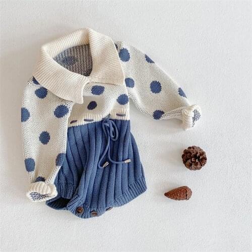 Knitted Baby Clothes Autumn Winter Baby Romper Jumpsuit Baby Sweater Romper Baby Girl Boy Romper Girls Jumpsuit Boys Overalls