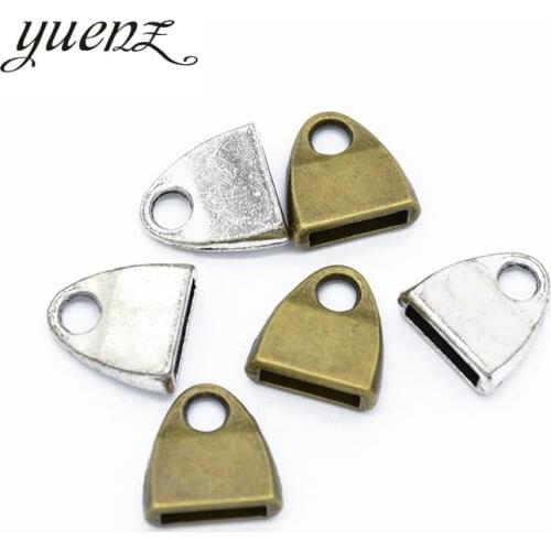 YuenZ 10pcs Necklace End Tip Tassel Caps Beads Cap End Cap For Jewelry Making Findings DIY Handmade Accessories Supplies B162