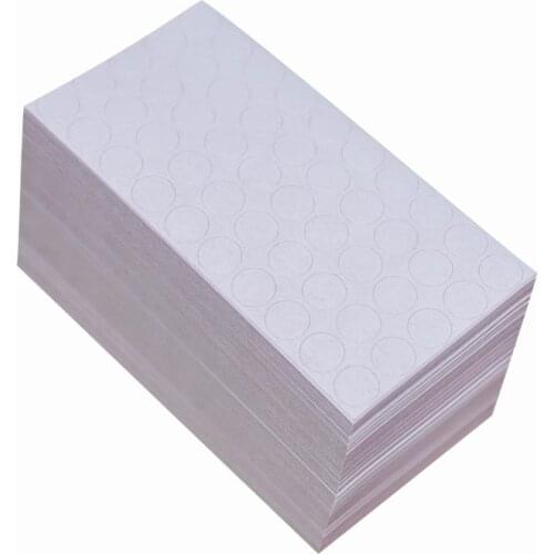 100PCS Round Variable Color Labels Meet Water Damaged Protection Security Label Sticker Seal For Anti-wet Item Reminder