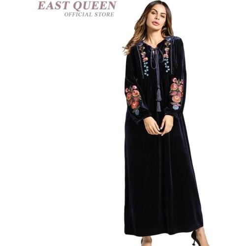 Islamic clothing muslim dress women muslim abaya turkish islamic clothing kaftan dubai abaya for women clothes turkey AA3161