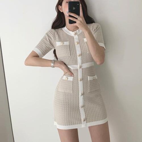 One Yona Summer Dresses With Buttons