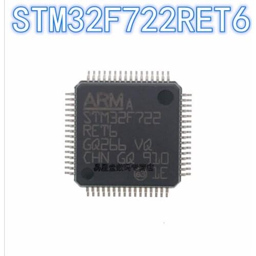 1PCS 100% new original authentic STM32F722RET6 QFP-100 32F722RET6 QFP100 32-bit microcontroller chip