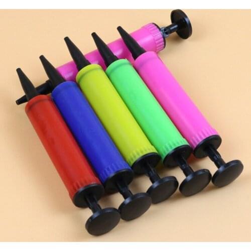 Low-cost wholesale portable mini-push inflatable cylinder balloon toy inflatable cylinder U-shaped inflatable pillow cylinder