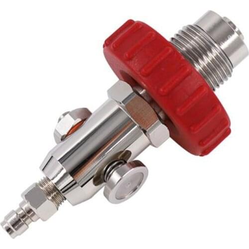 PCP Stainless Steel Tank Fill Station Station 300Bar Din Valve with Quick Fitting