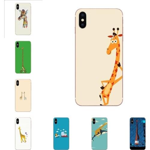 Silicone Phone Skin Case For Huawei Honor V30 20 Pro Mate 30 Pro Lite 20s NOVA 6 SE 5 P40 p30 lite Pro Cute Cartoon Giraffe