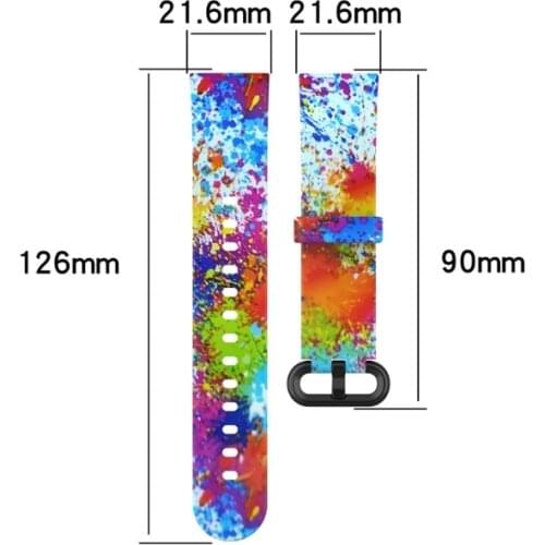 F3MD For -Xiaomi Mi Watch Lite Global Version Silicone Strap Replacement Colorful Wristband for Redmi Watch Mi Watch Lite Sma